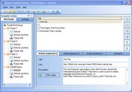 Alnera FeedWorkshop RSS Editor screenshot